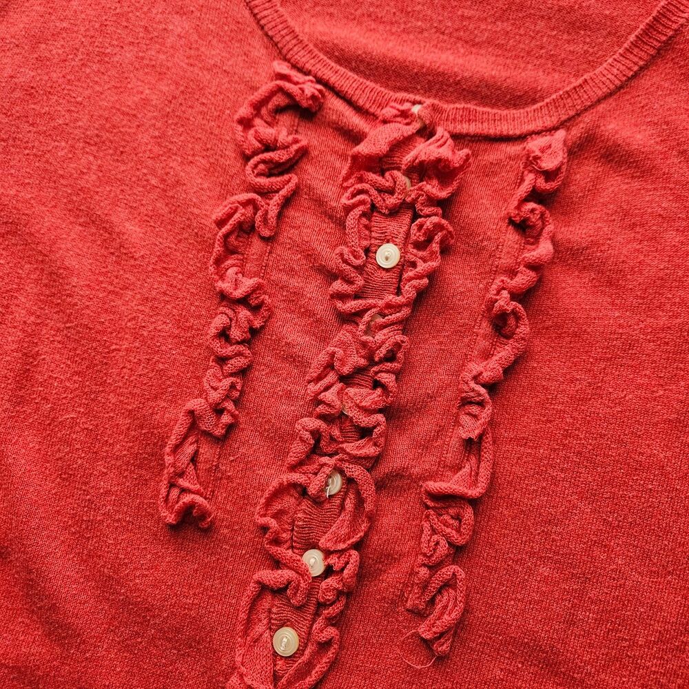 Gap Ruffle Front Sweater - Picture 2 of 3
